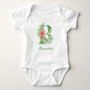 Personalised Custom Name Monogram Bodysuit