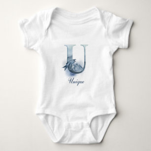 Personalised Custom Name Monogram Bodysuit