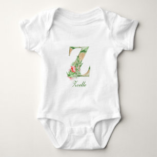Personalised Custom Name Monogram Bodysuit