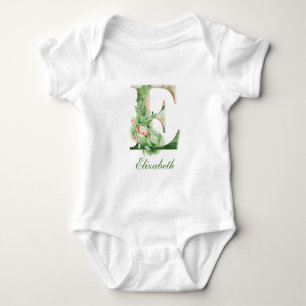 Personalised Custom Name Monogram Bodysuit