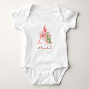 Personalised Custom Name Monogram Bodysuit