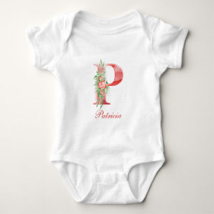 Personalised Custom Name Monogram   Bodysuit