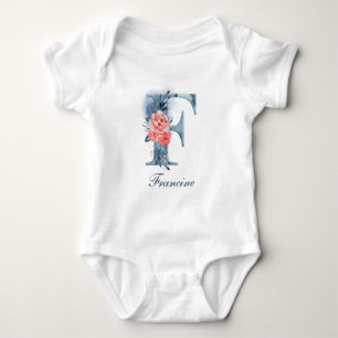 Personalised Custom Name Monogram Bodysuit