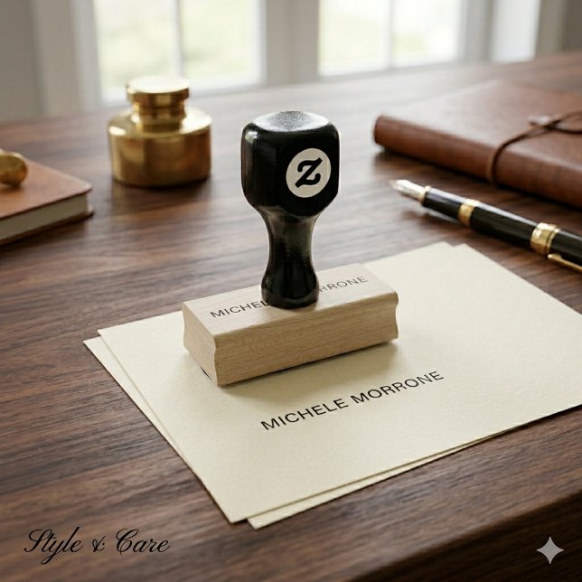 Personalised Custom Name Office Use Rubber Stamp (Personalized Custom Name Office Use Rubber Stamp)