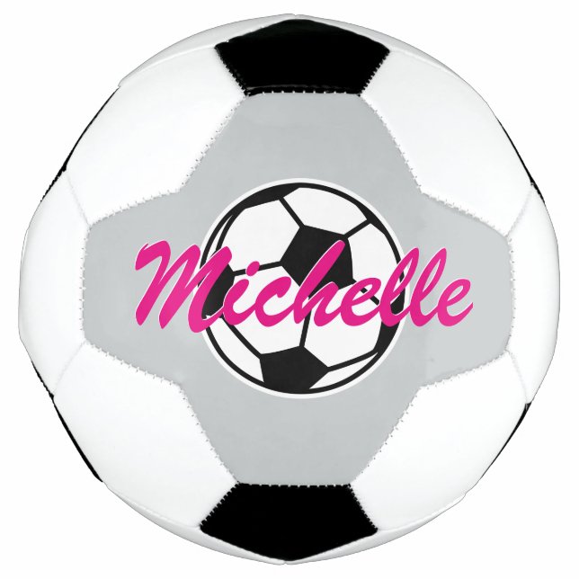 Personalised custom name soccer ball for children (Front)