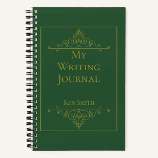 Personalised Custom Name Writer’s Notebook Gift