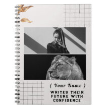 Personalised Custom Notebook Add Your Name&Photo