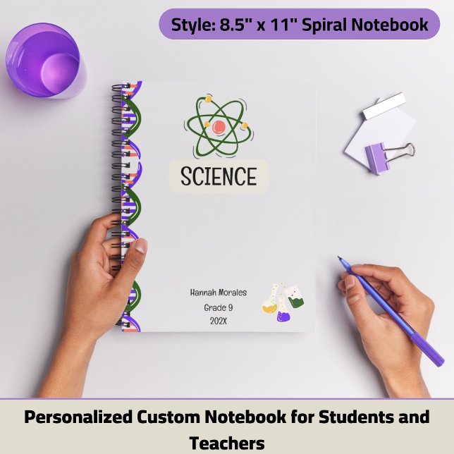 Personalised Custom Notebook for Students  (Personalized Custom Notebook for Students and Teachers)