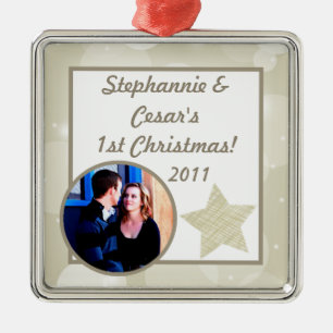 Personalised Custom Ornament Christmas Stars
