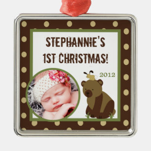 Personalised Custom Ornament Enchanted Hollow Bear