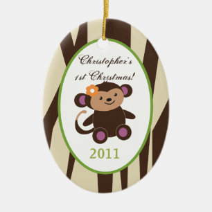 Personalised Custom Ornament Jucana Purple Animals