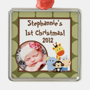 Personalised Custom Ornament Jungle Play