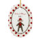 Personalised Custom Ornament Red Sock Monkey