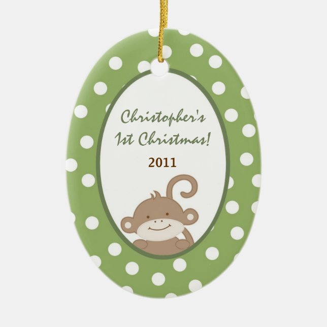 Personalised Custom Ornament Safari Adventure (Front)