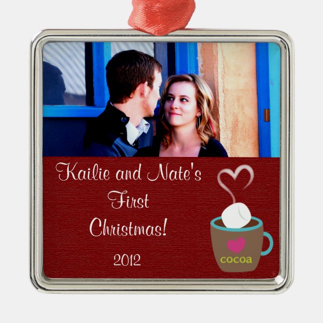 Personalised Custom Ornaments Hot Cup of Coco (Front)