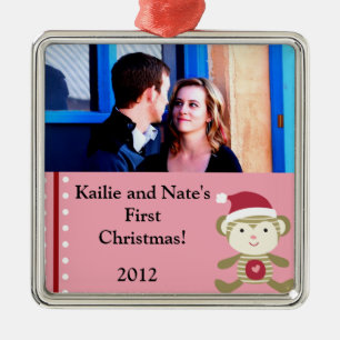 Personalised Custom Ornaments Winter Monkey in San
