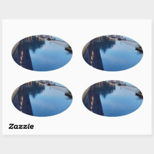 Personalised Custom Oval Sticker
