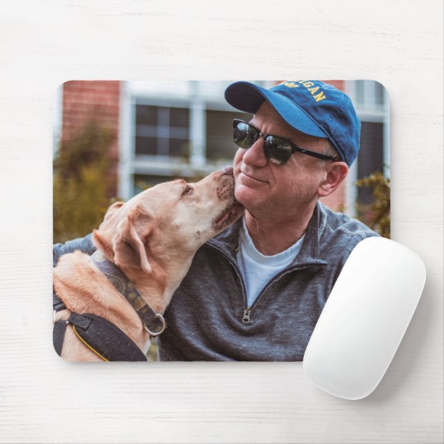 Personalised Custom Pet Dog Photo Create your own Mouse Mat (With Mouse)