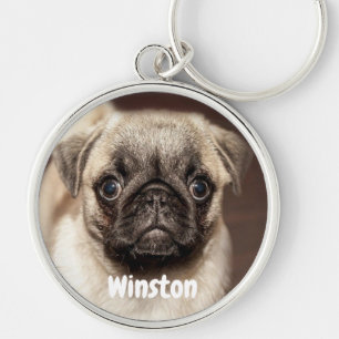 Personalised custom pet photo  air freshener key ring