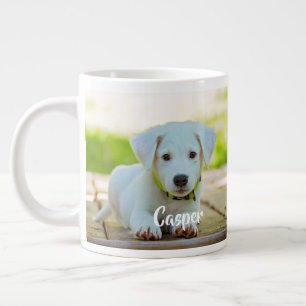 Personalised custom pet photo  large coffee mug