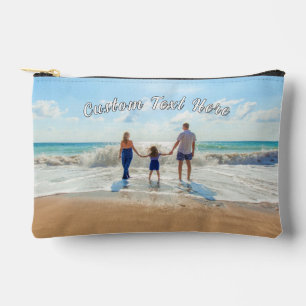 Personalised Custom Photo and Text Accessory Pouch