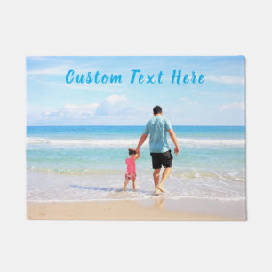 Personalised Custom Photo and Text Doormat