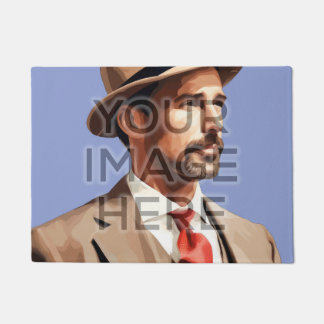 Personalised Custom Photo Area Rug Square Image