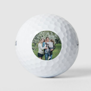 Personalised Custom Photo Best Dad Ever Golf Balls