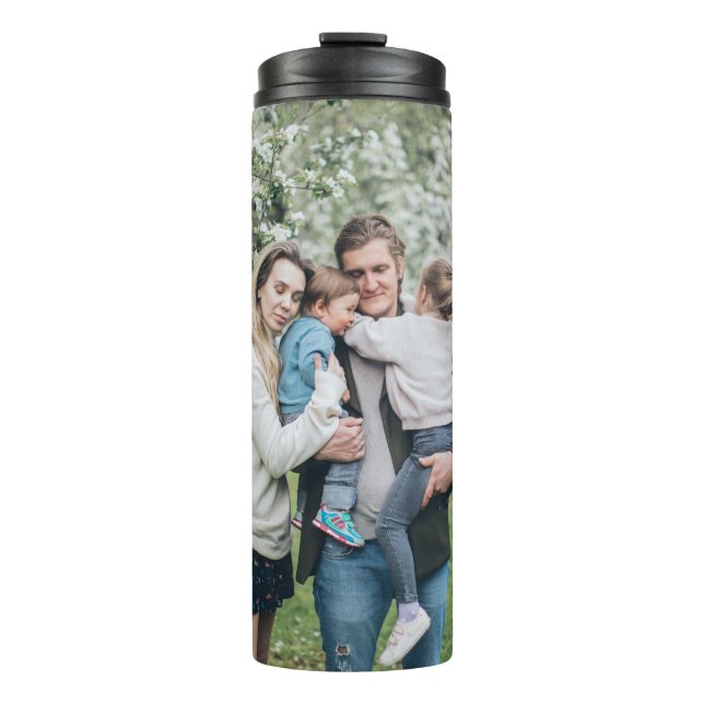 Personalised Custom Photo Best Dad Ever Thermal Tumbler (Front)