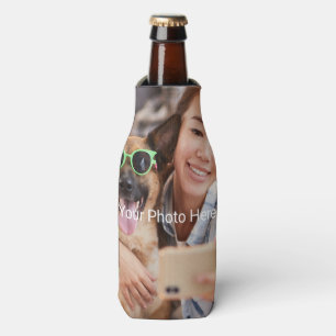 Personalised Custom Photo Bottle Cooler