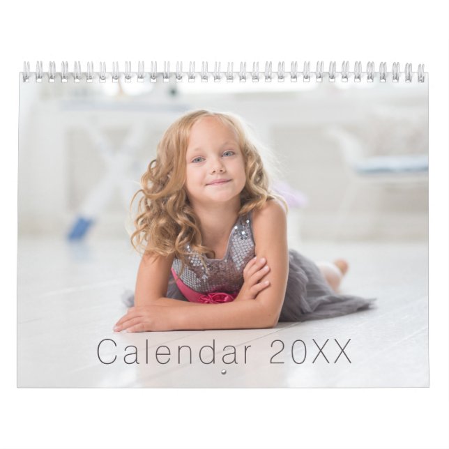 Personalised Custom Photo Calendar (Cover)