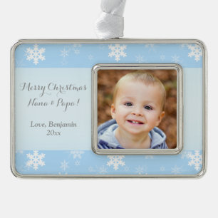 Personalised Custom PHOTO Christmas Ornament
