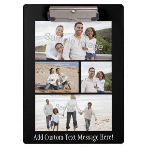 Personalised Custom Photo Collage Montage Clipboard