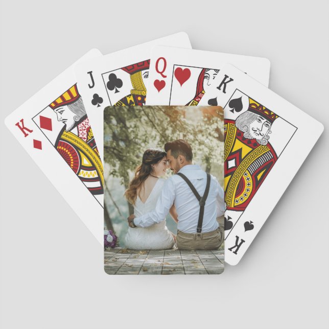 Personalised Custom Photo Double Sided  Playing Cards (Back)