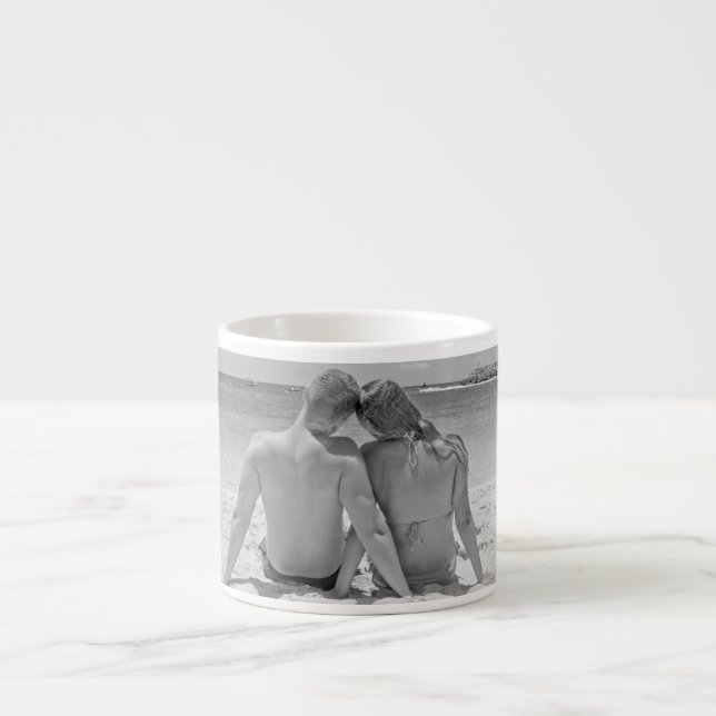 Personalised Custom Photo Espresso Cup (Front)