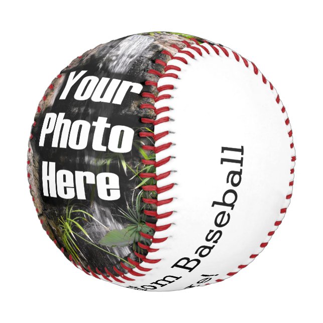 Personalised Custom Photo Full-Colour Baseball (Angled)
