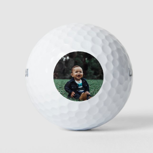 Personalised Custom Photo Golf Balls (Front)