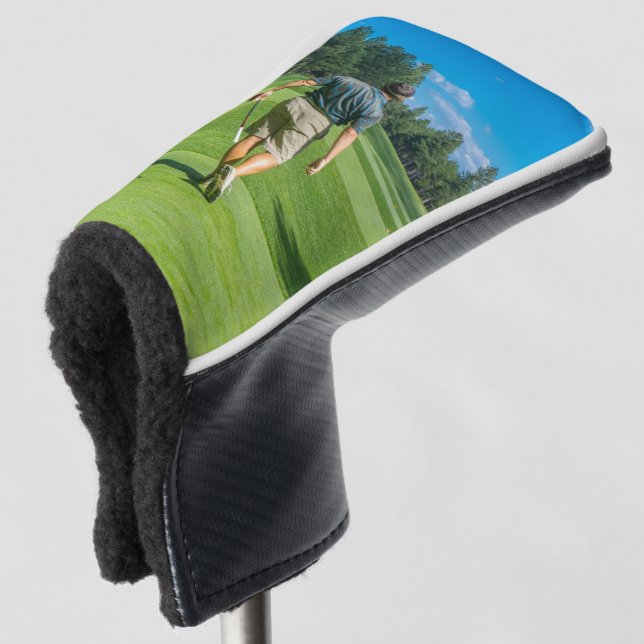 Personalised Custom Photo Golf Head Cover (3/4 Front)