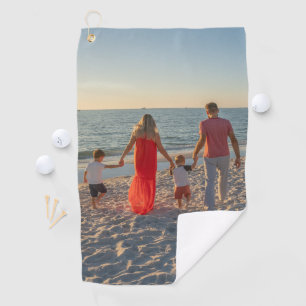 Personalised Custom Photo Golf Towel