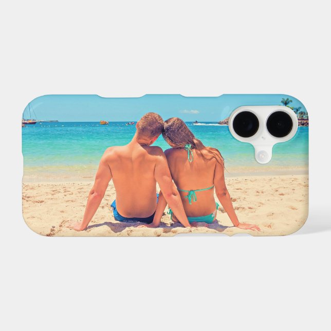 Personalised Custom Photo iPhone Case Your Design (Back Horizontal)