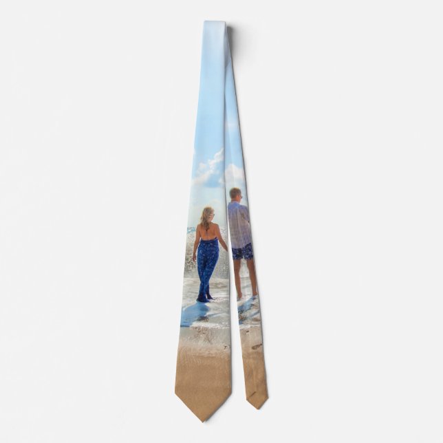 Personalised Custom Photo Neck Tie (Front)