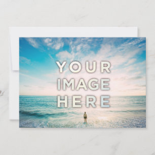 Personalised Custom Photo or Logo Cards