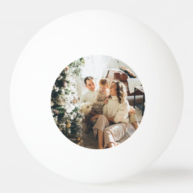 Personalised Custom Photo Ping Pong Ball (Front)