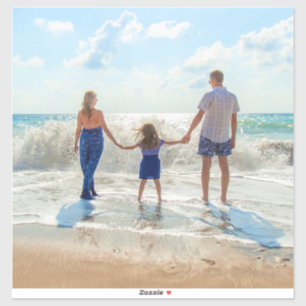 Personalised Custom Photo Sticker Your Photos Gift