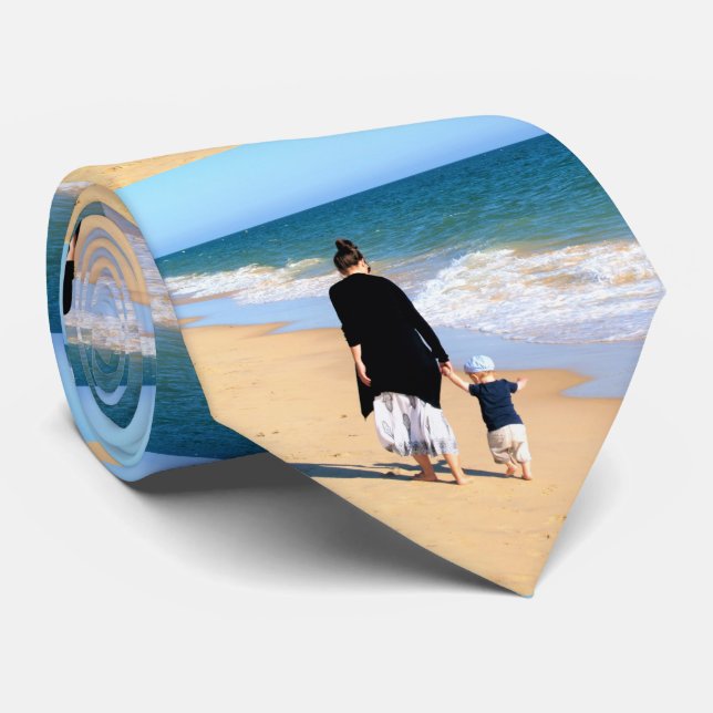 Personalised Custom Photo Tie with Your Photos (Rolled)