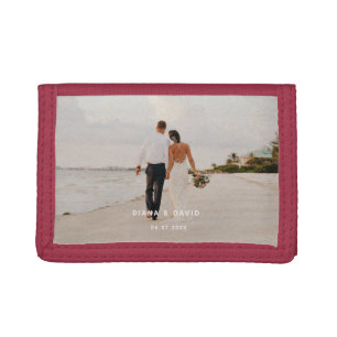 Personalised Custom Photo  Trifold Wallet