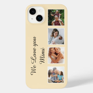 Personalised Custom Picture Collage phone case, iPhone 14 Plus Case