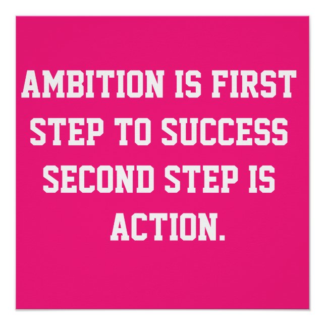 Personalised Custom Quotes Wall Art Poster & Decor (Front)