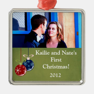 Personalised Custom Red/Blue Hanging Ornaments