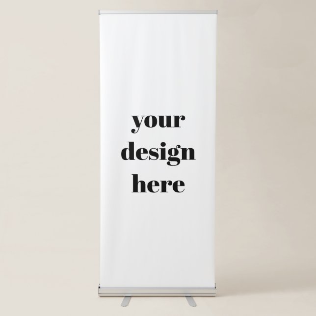 Personalised Custom Retractable Banner (Front)